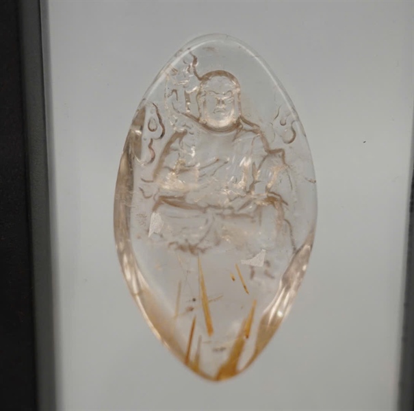 Mặt phật hư không tóc vàng +