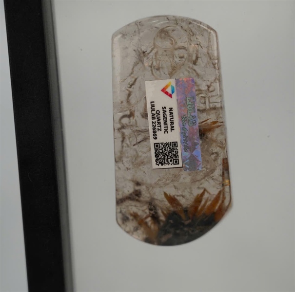 Mặt quan công thạch anh tóc vàng (226869) +