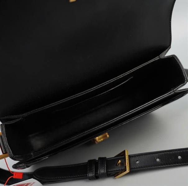 Túi YSL màu đen sz23 (BQ) KG+