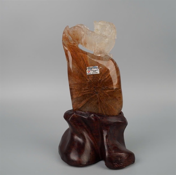 Tác phẩm cụ tỳ hưu tóc nâu (838858) +