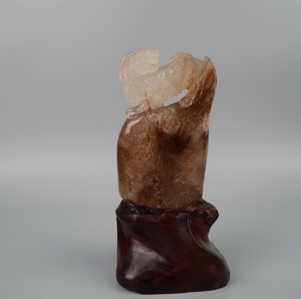 Tác phẩm cụ tỳ hưu tóc nâu (838858) +