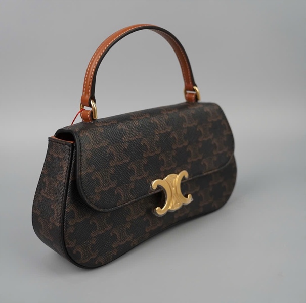 Túi Celine màu nâu sz22 KG+