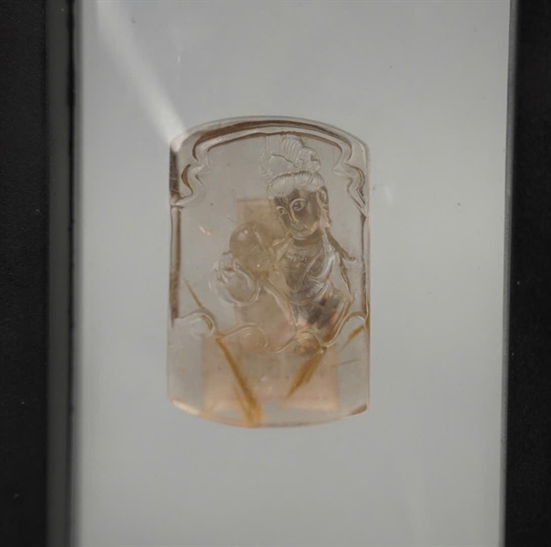 Mặt phật quan âm tóc vàng (332728) +