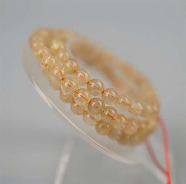 Chuỗi thạch anh tóc vàng KG+ ly6-85