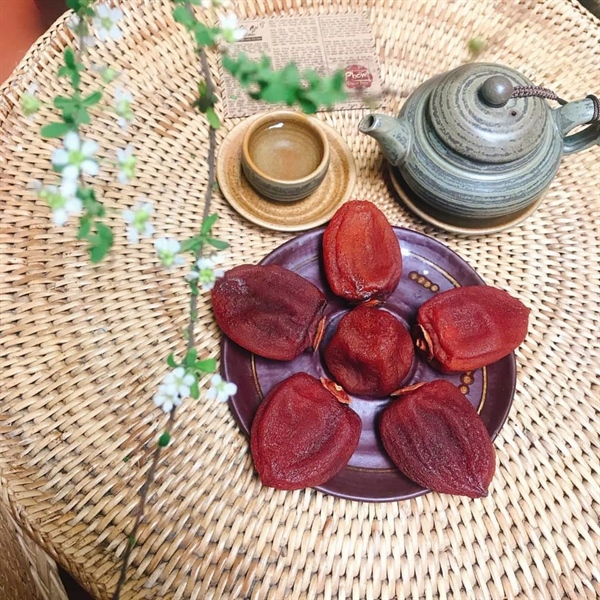 Hồng sấy gió Mộc Nhiên