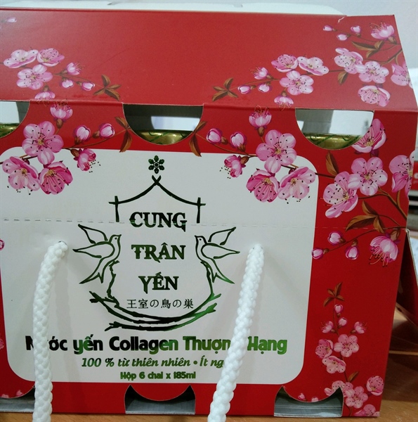 Cung trân yến (Hộp 6 chai x 185ml) - VN