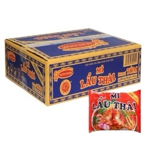 Mì lẩu Thái tôm 80g thùng 30 gói