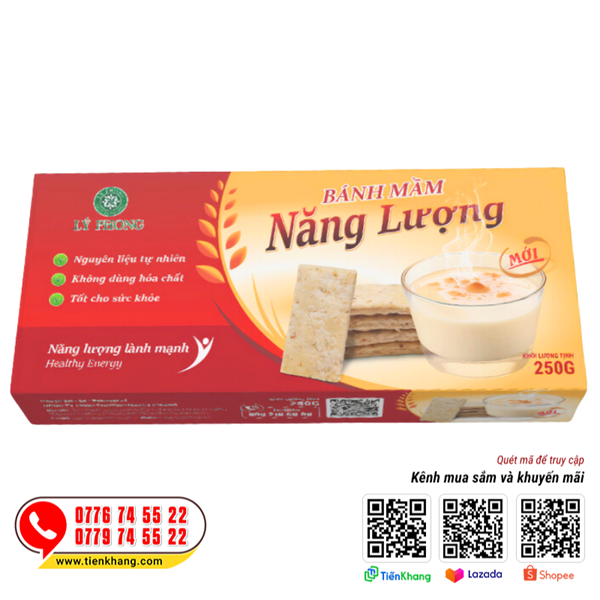 Bánh mầm năng lượng - Vị mặn rong nho
