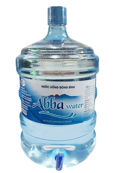 Nước bình Abba water 19L
