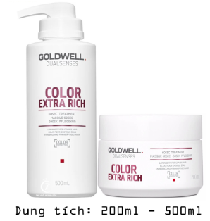 DẦU HẤP SIÊU DƯỠNG MÀU GOLDWELL COLOR EXTRA RICH 200ML- 500ML
