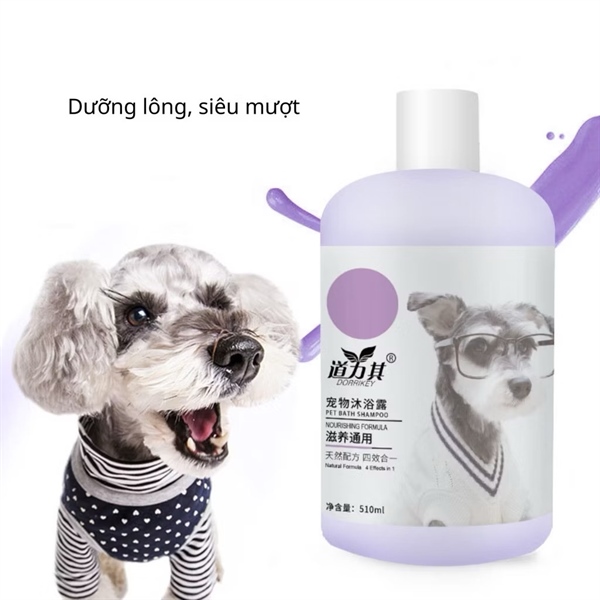 Sữa tắm Dorrikey giảm rụng lông cho chó 510ml