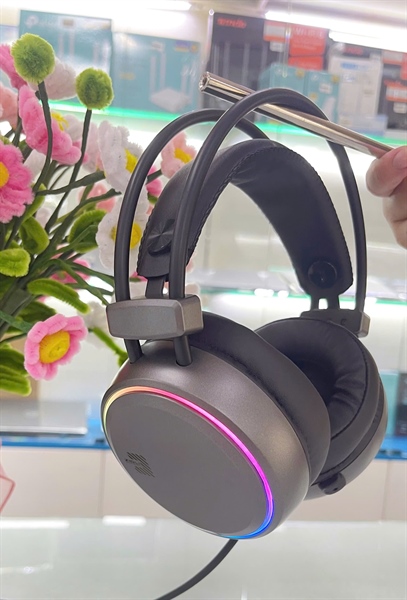 Tai nghe Zidli FH11L (7.1, RGB, USB) Grey