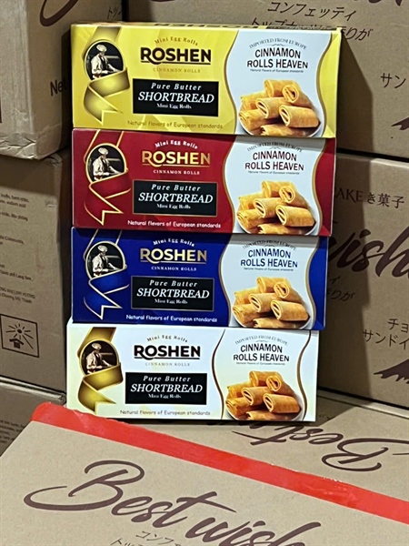 Bánh quế cuộn ROSHEN 80g