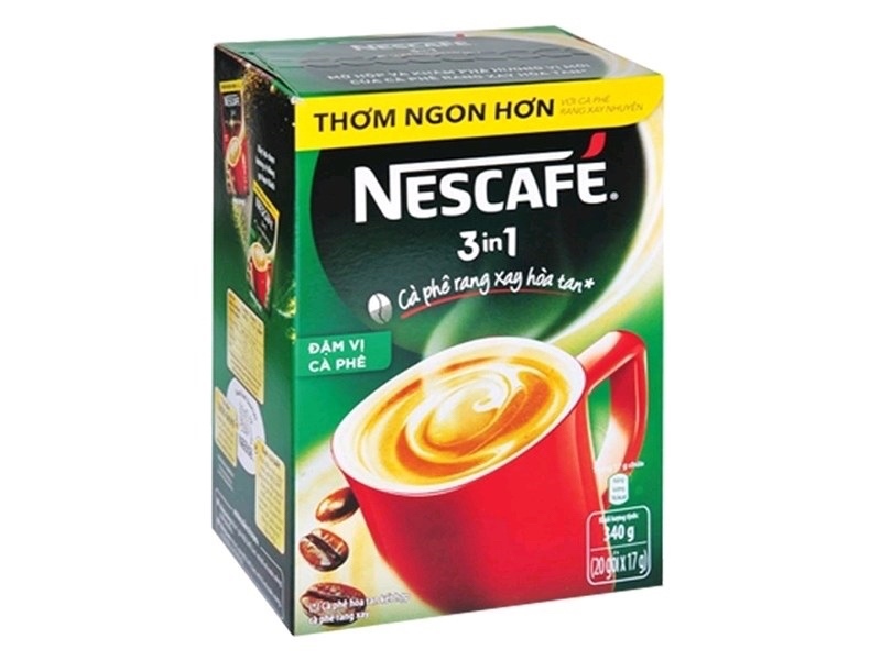 Cà phê Nescafé xanh