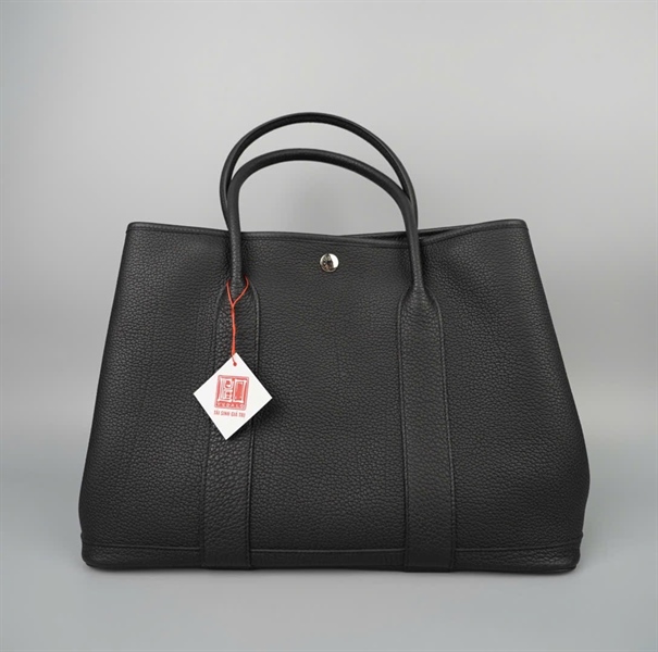 Túi Hermes Garden Party màu đen sz36 KG+