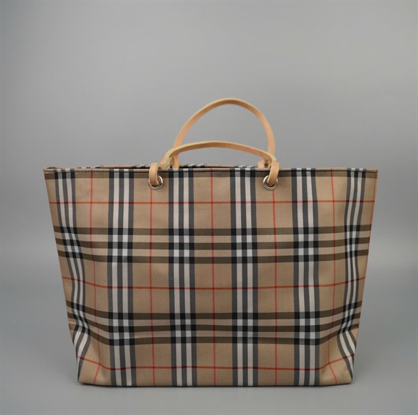 Túi BBR tote sọc caro sz32 +