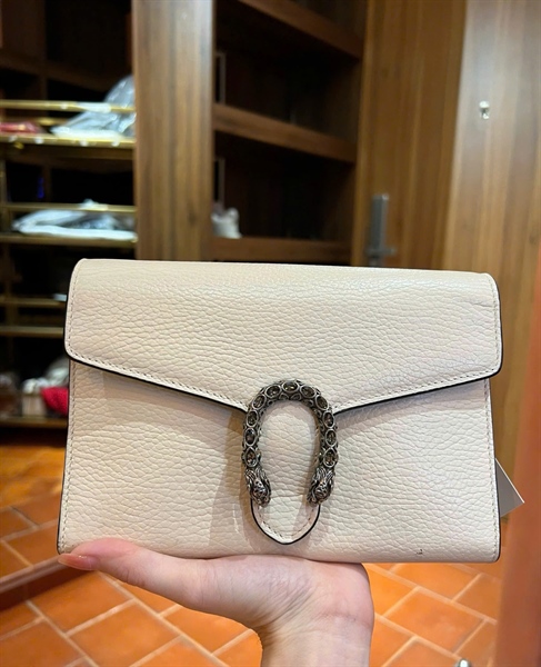 Túi GG Dionysus màu trắng (401231493075) sz20 (BQ) KG+