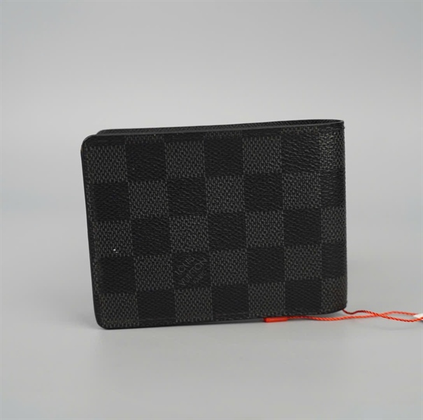 Ví LV ô vuông đen gập 2 KG+