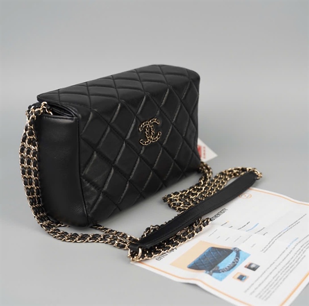Túi Chanel đen hình hộp (G9L72724) sz20 (HC)+
