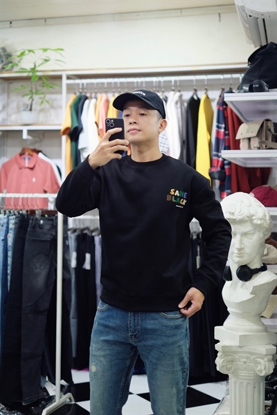 Áo nỉ SaneBlack 6945