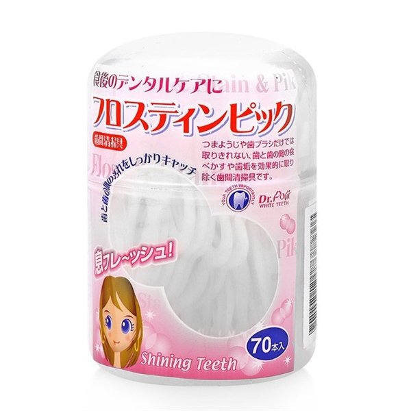 Tăm chỉ nha khoa nhật bản (hũ/70 cây)