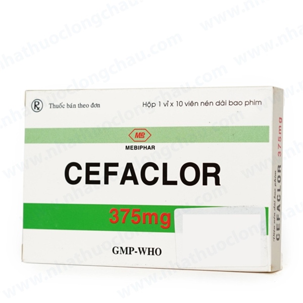 Cefaclor 375mg mebiphar (h/10v)