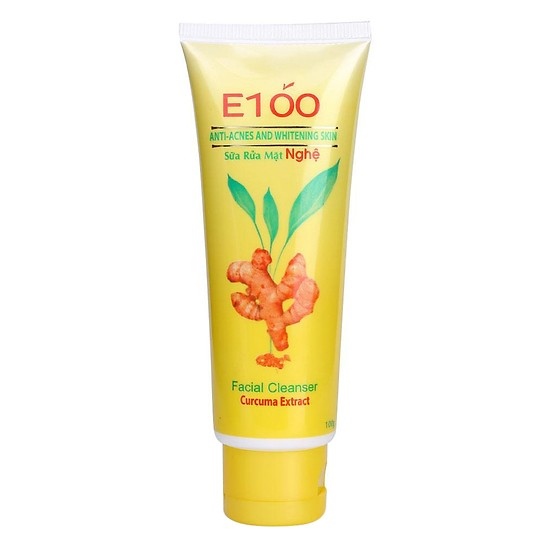 Sữa rửa mặt e100 nghệ (tuýp/100g)