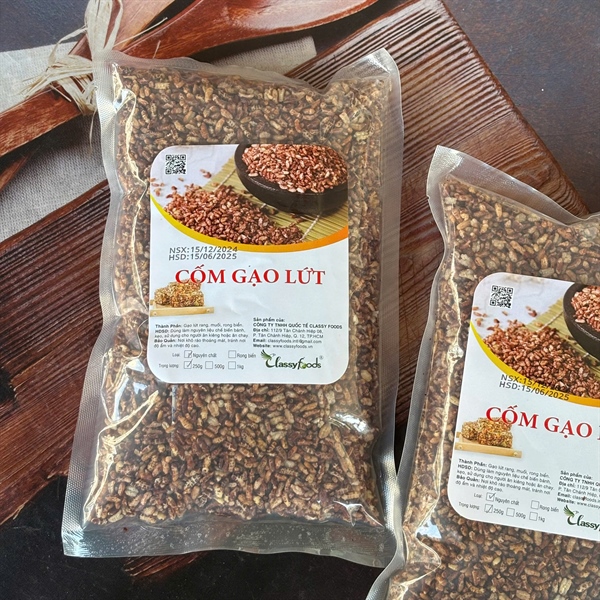 Cốm gạo lứt 250g
