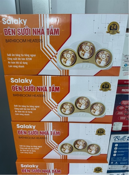 Đèn sưởi nhà tắm 3 bóng Salaky