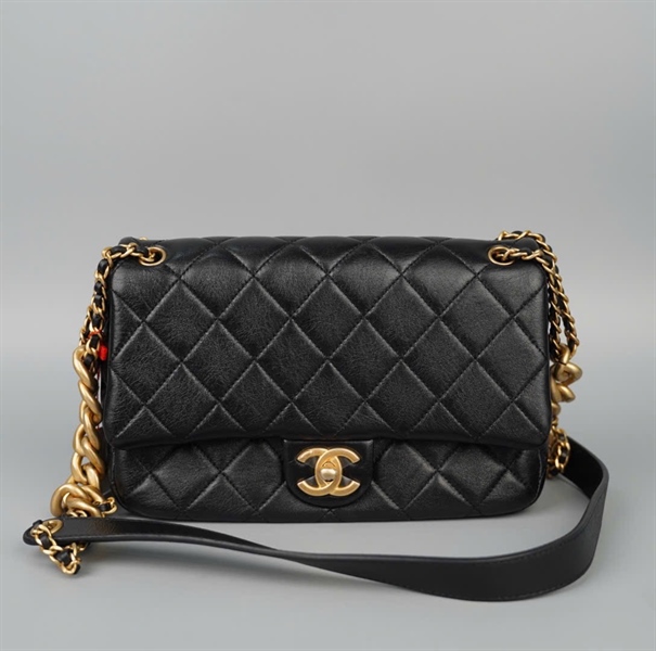 Túi Chanel Classic đen (NJH1887E) sz23 (HC)+