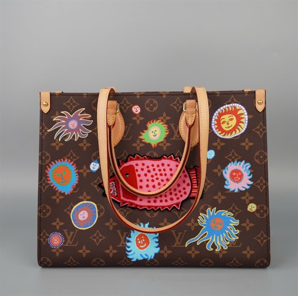 Túi LV Onthego hoa nâu in hình sz34 (HC) +