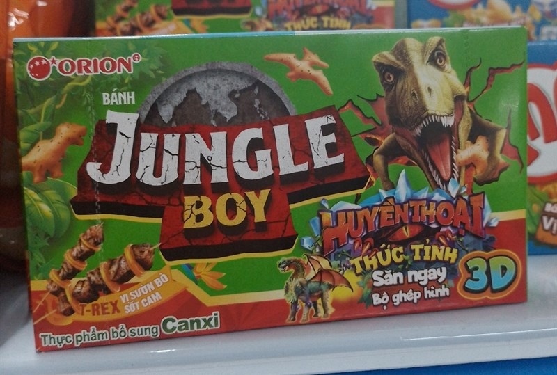 Bánh Jungle Boy vị phô mai 31.6g