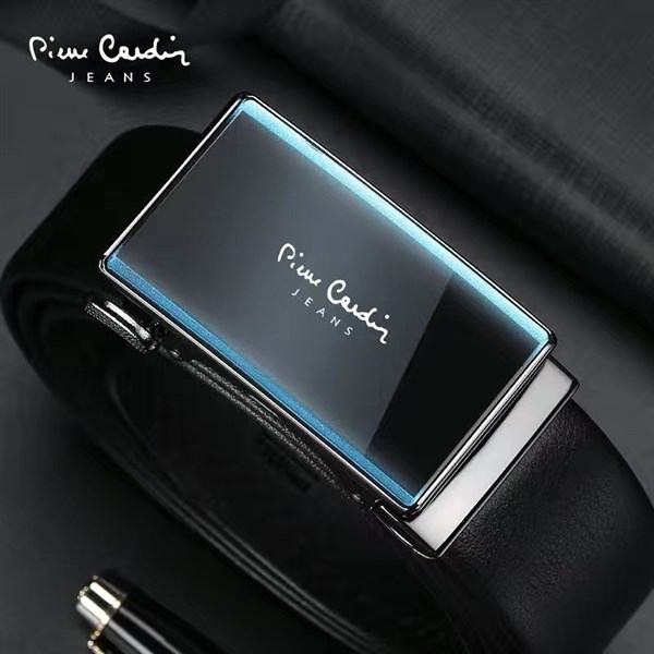 Thắt lưng nam PierreCardin 2 cạnh xanh TT