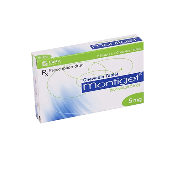 Montiget 5mg getz pharma (h/14v)