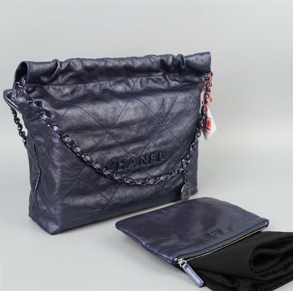 Túi Chanel Hobo xanh đậm kèm ví (KCEXXPC7) sz30 (HC) +