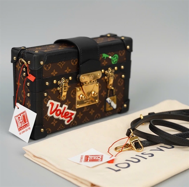 Túi LV Trunk hoa nâu họa tiết sz20 (HC)+