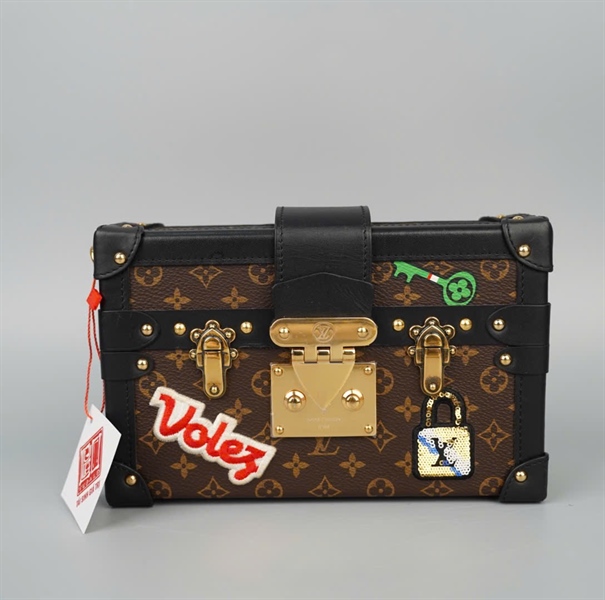 Túi LV Trunk hoa nâu họa tiết sz20 (HC)+