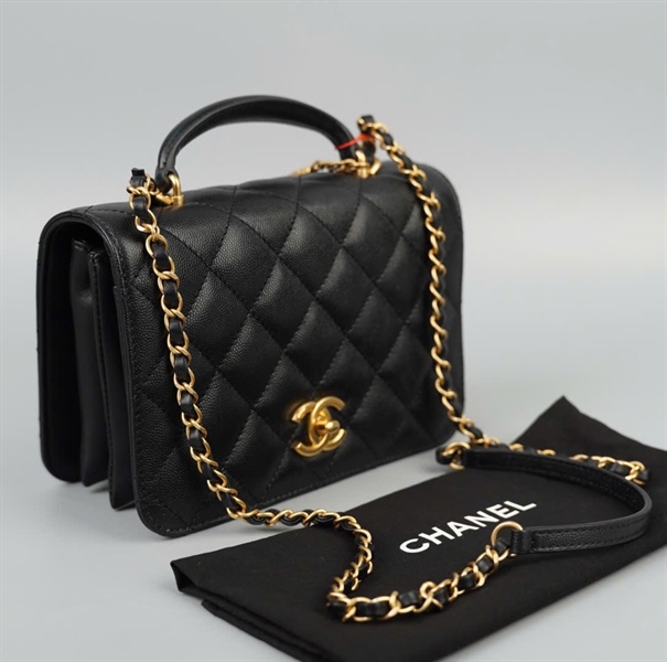 Túi Chanel Woc đen (C5CLN7NA) sz20 (HC)+