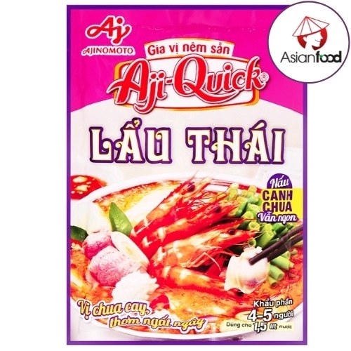 Gia vị nêm sẵn lẩu Thái Aji-Quick 50g