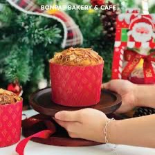 Set 4 Cup giấy nướng bánh Panettone 6 inch