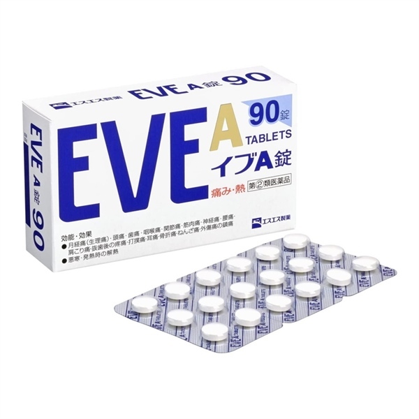 Thuốc cảm cúm hạ sốt eve 90 viên