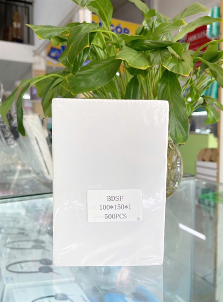 GIẤY IN TEM 10 * 15 KHỔ A6 TỆP 500 TEM (DECAL NHIỆT)