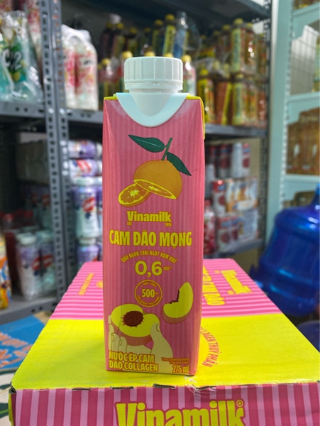 Nước ép Cam Đào Collagen 275ml