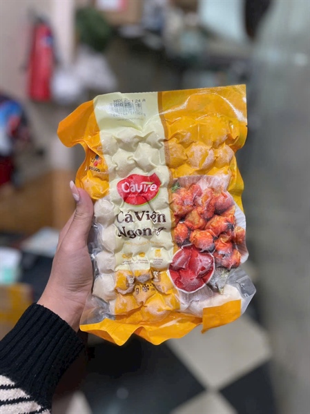 Cá viên cầu tre CJ gói 500g