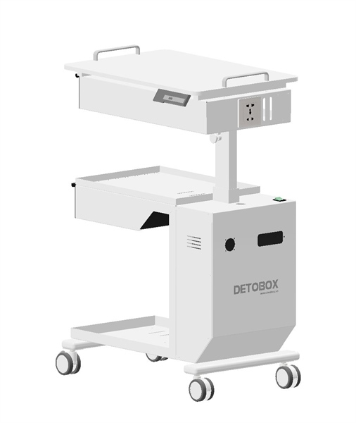 [K-01] XE ĐẨY 3 TẦNG BASIC PLUS NÂNG HẠ ĐIỆN