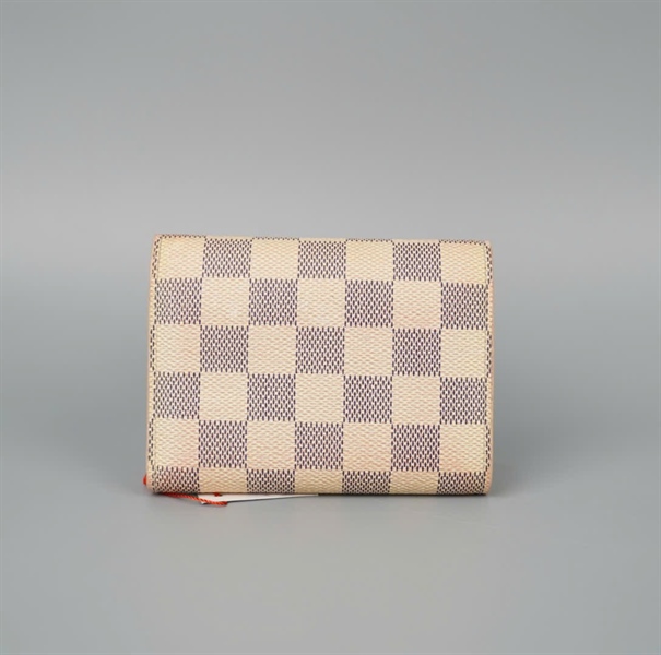 Ví LV ô vuông trắng (LT) KG+