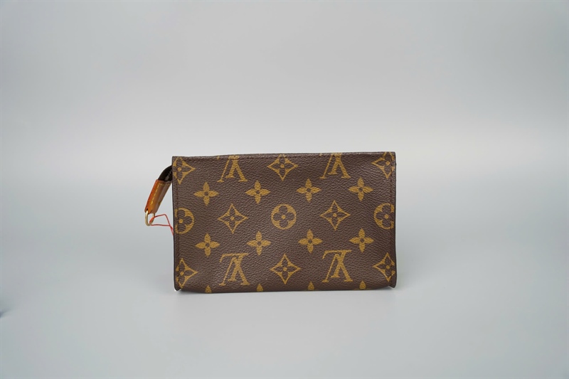 Ví LV hoa nâu có khóa zip (LT) KG+