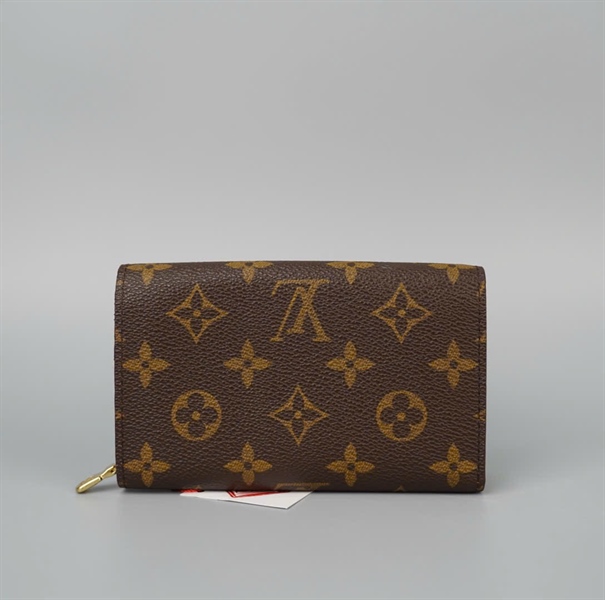 Ví LV hoa nâu lửng gập 2 (LT) KG+