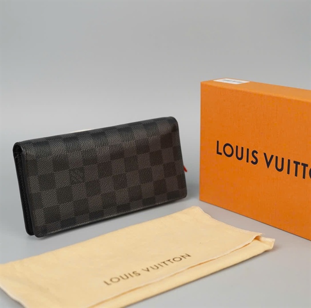 Ví LV ô vuông đen (LT) KG+