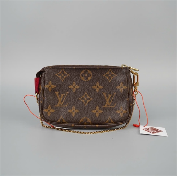 Ví LV hoa nâu in hình hươu cao cổ (LT) KG+